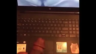 BBCLover09 does Bootiebandit69 Cum Tribute with Massive Cumshot